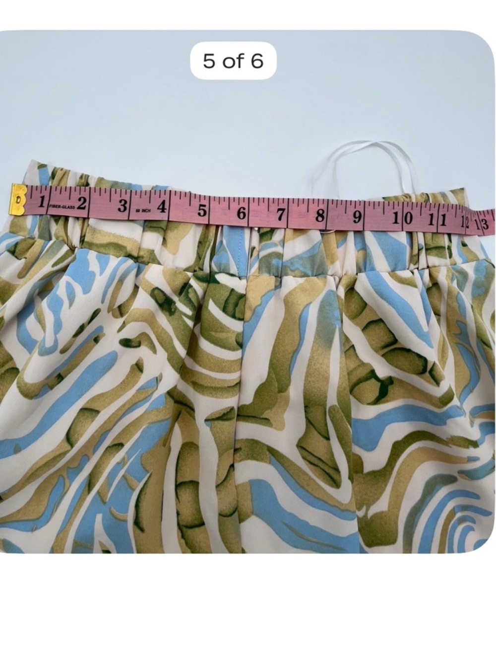 SET Flowy long sleeve crop top open back & matching shorts. Small Resortwear NWT - Picture 8 of 8